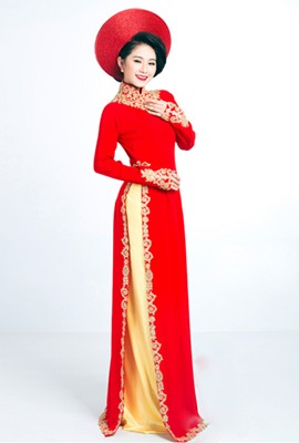Áo dài cưới MV600