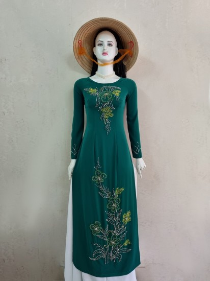 Áo dài trung niên MV507