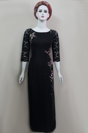 Áo dài vẽ MV512