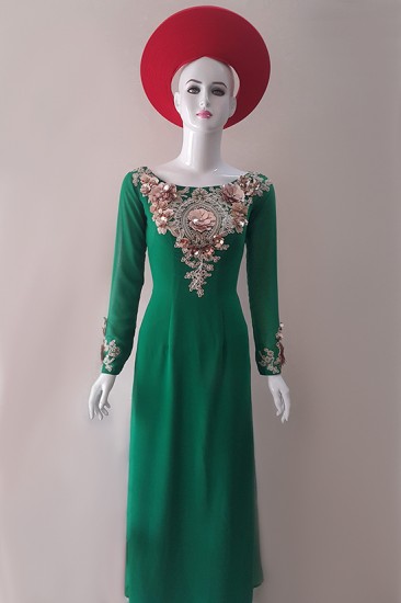 Áo dài cưới MV439