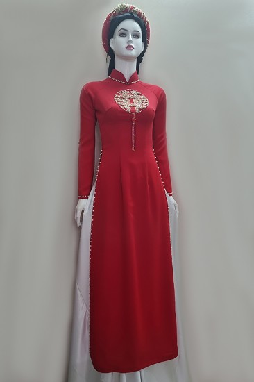 Áo dài cưới MV350