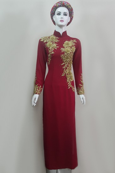 Áo dài cưới MV376
