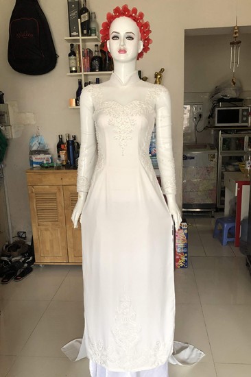 Áo dài cưới MV488