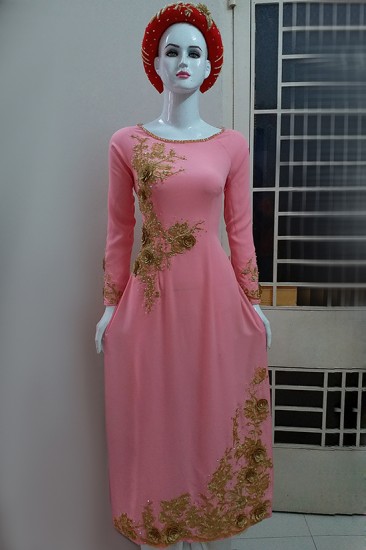 Áo dài cưới MV435