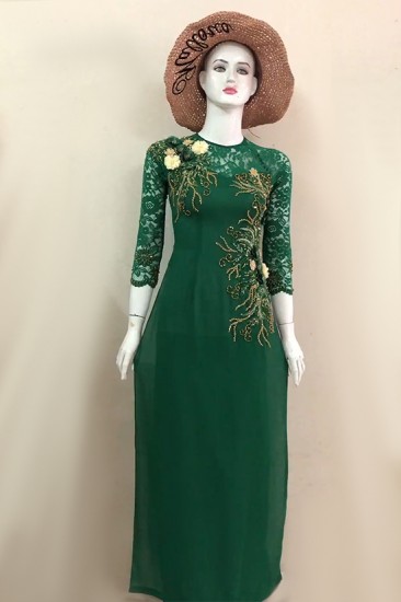 Áo dài cưới MV389