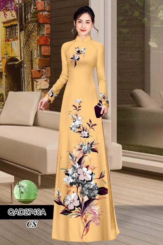 Vải áo dài in 3D