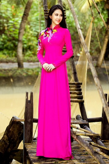 Áo dài cưới MV566