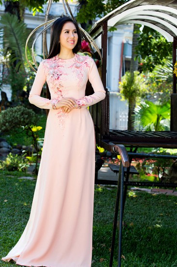 Áo dài cưới MV498