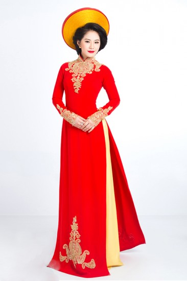 Áo dài cưới MV508