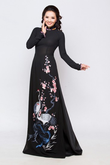 Áo dài cho mẹ uyên ương MV528