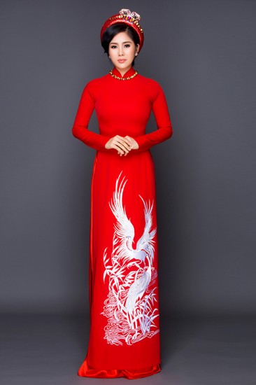 Áo dài vẽ MV531