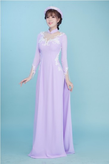 Áo dài cưới MV391