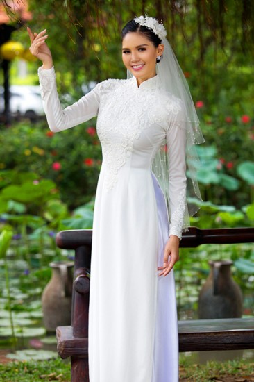 Áo dài cưới MV403