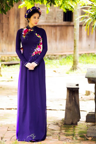 Áo dài cưới MV406