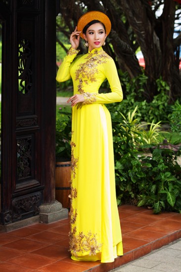 Áo dài cưới MV407