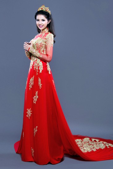 Áo dài cưới MV426