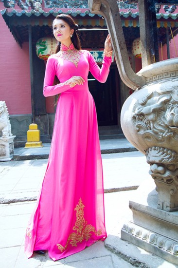 Áo dài cưới MV367