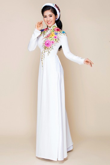 Áo dài cưới MV450