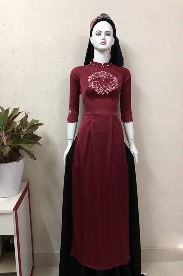 Áo dài truyền thống MV193