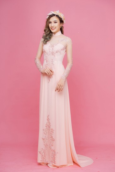 Áo dài cưới MV167