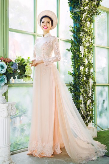 Áo dài cưới MV118