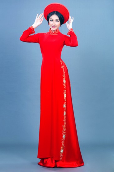 Áo dài cưới MV135