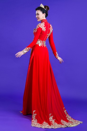 Áo dài cưới MV49