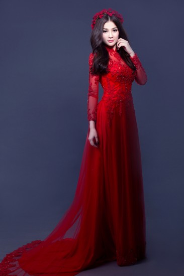 Áo dài cưới MV99